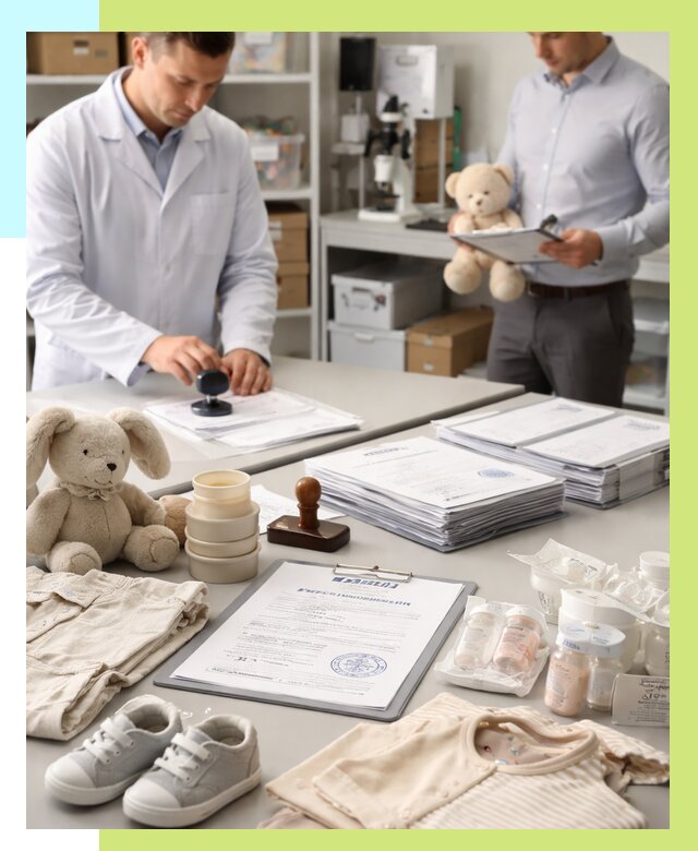 Сертификация детских товаров в Гукове от 15399 р. | Алешин-Гкв