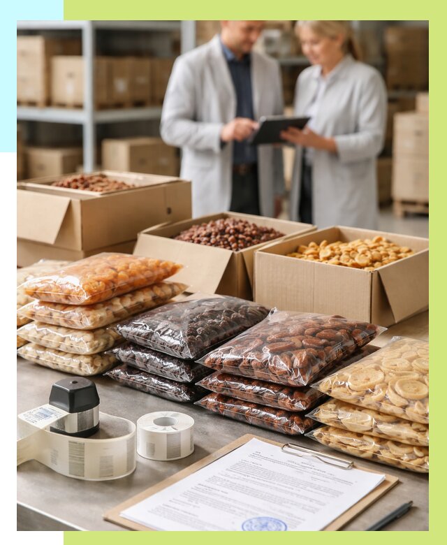 Сертификация сухофруктов в Гукове от 12319 р. | Алешин-Гкв под ключ