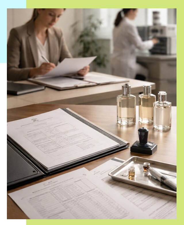 Сертификация парфюмерии в Гукове от 15399 р. | Алешин-Гкв