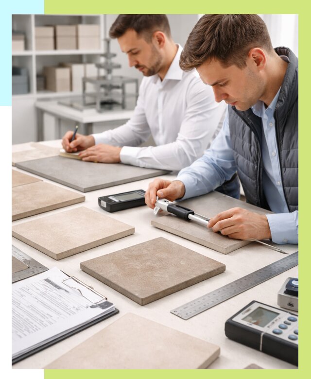 Сертификация плитки в Гукове от 25665 р. | Алешин-Гкв гарантия