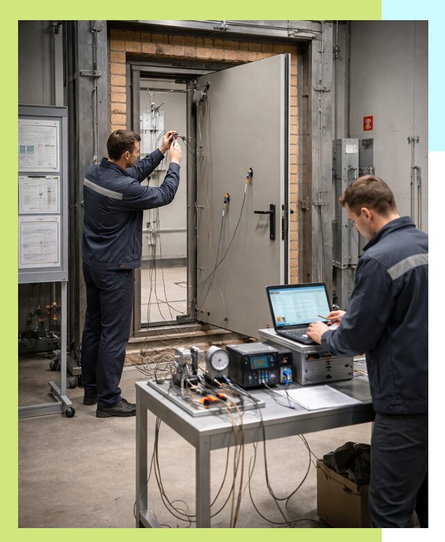 Сертификация противопожарных дверей в Гукове по ГОСТ и ТР