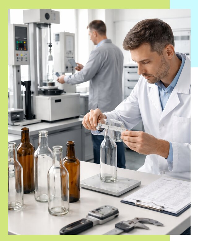 Сертификация стеклянных бутылок и сопутствующей упаковки в Гукове