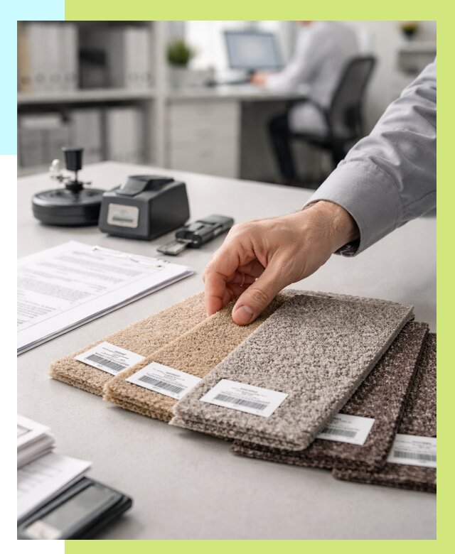 Сертификация ковролина в Гукове от 15399 р., Алешин-Гкв