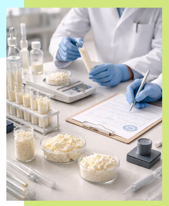 Сертификация творога в Гукове от 12319 р. под ключ | Алешин-Гкв