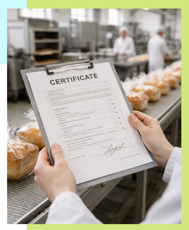 Сертификация хлеба, ТУ и декларация в Гукове от 12319 р. | Алешин-Гкв