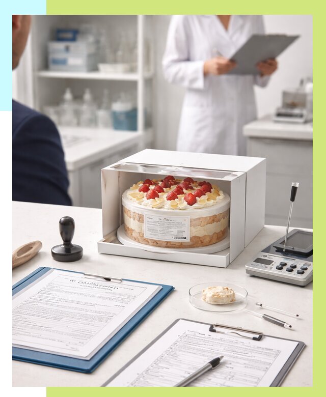 Сертификация тортов в Гукове от 9239 р. заказать | Алешин-Гкв