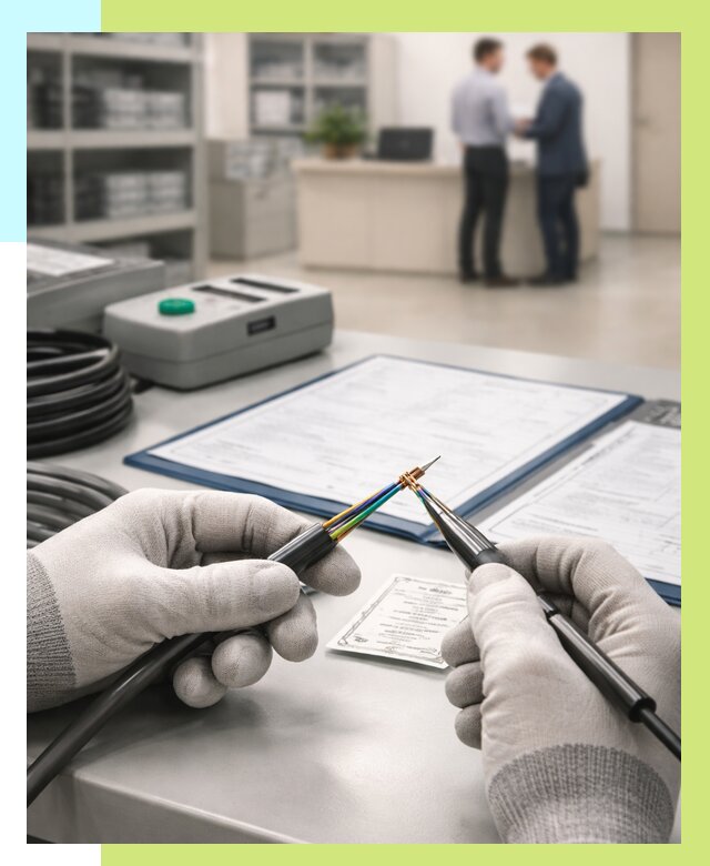 Сертификация провода в Гукове от 18479 р. в Алешин-Гкв