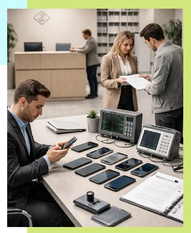 Сертификация телефонов в Гукове от 25665 р. под ключ | Алешин-Гкв