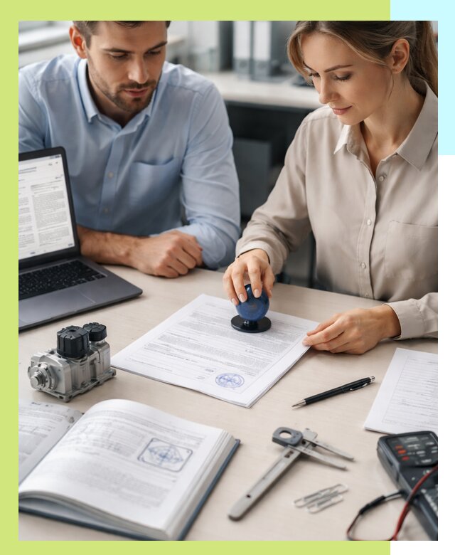 Выдача паспорта изделия и техническая экспертиза продукции в Гукове