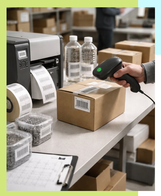 Штрихкодирование продукции и маркировка для продажи в Гукове