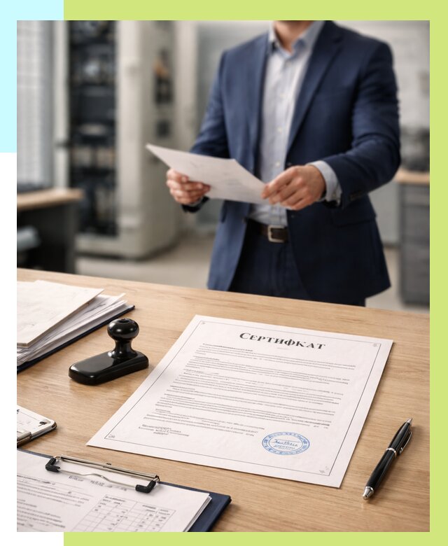 Сертификат на оборудование в Гукове от 15399 р. | Алешин-Гкв