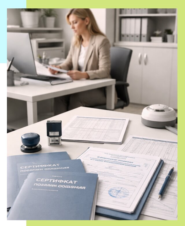 Сертификаты пожарной безопасности в Гукове от 15399 р. | Алешин-Гкв