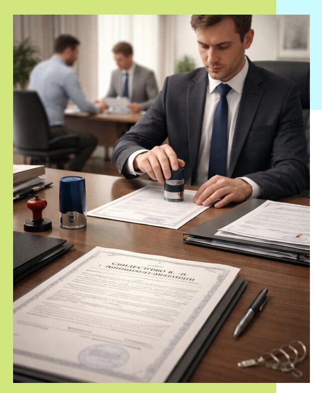 Оформление свидетельства о государственной регистрации в Гукове