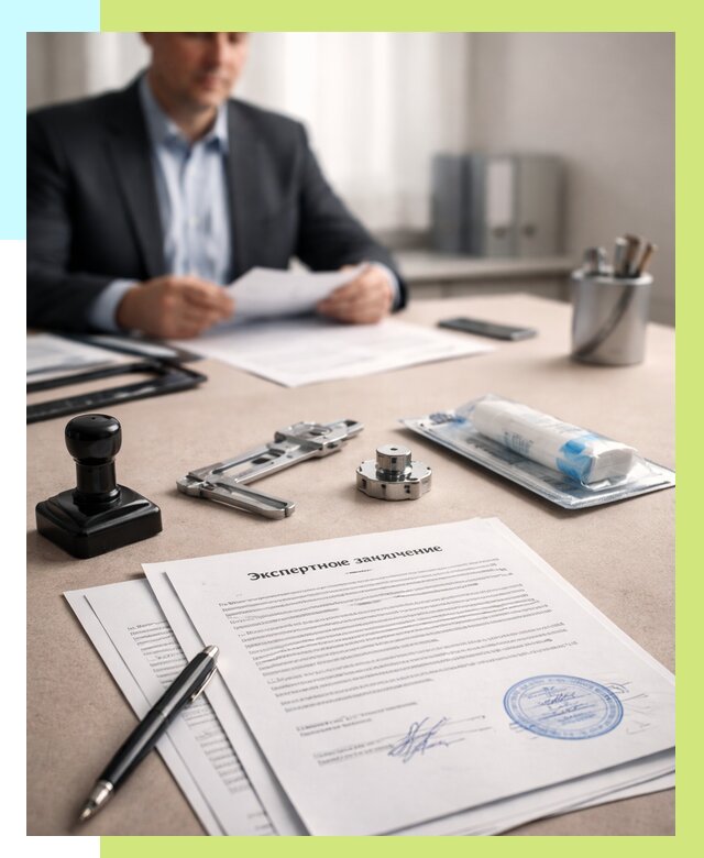 Экспертное заключение на продукцию в Гукове от 8726 р. | Алешин-Гкв