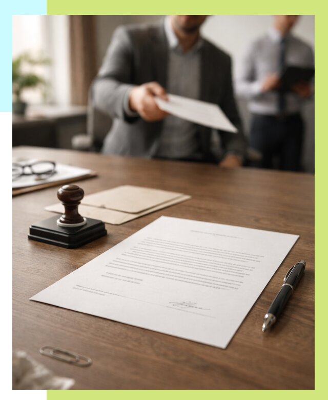 Отказное письмо по сертификации в Гукове от 3593 р. | Алешин-Гкв