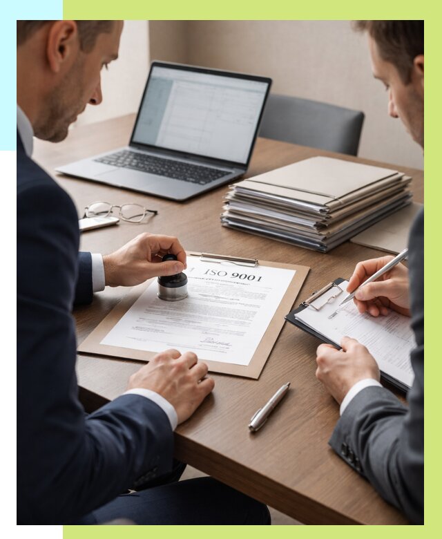 Сертификат ISO 9001 в Гукове купить от 82128 р. | Алешин-Гкв