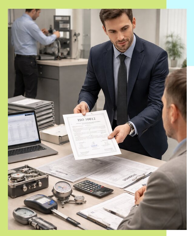 Выдача сертификата ISO 10012 по требованиям метрологии в Гукове
