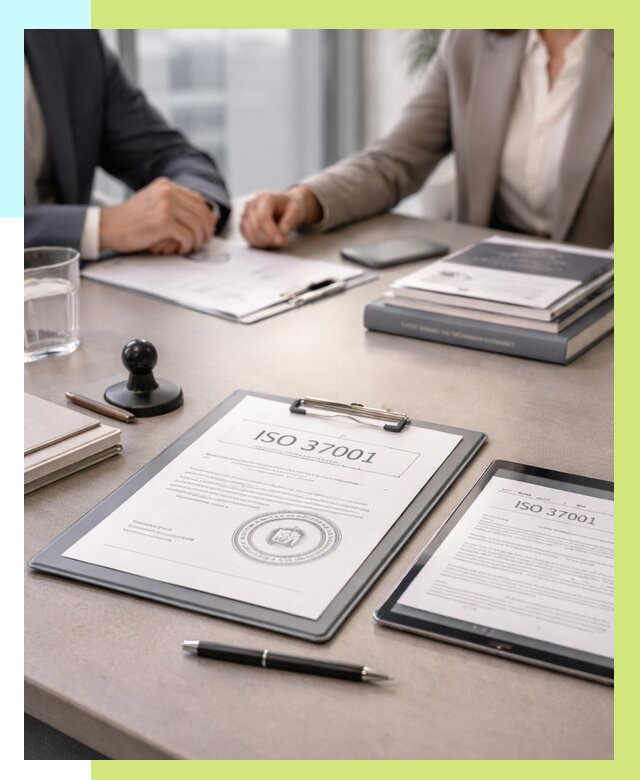 Сертификат ISO 37001 в Гукове оформить от 123192 р. Алешин-Гкв