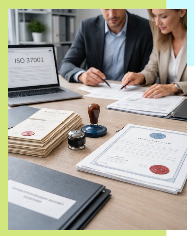 Получение сертификата ISO 37001 по системе борьбы с коррупцией в Гукове